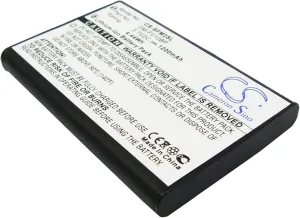 Estry 1200mAh Battery Replacement for JNC Multimedia SSF-M20 Multimedia SSF-M2 DM-FV10BP