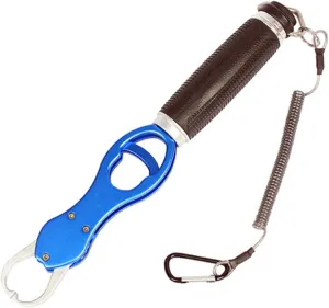 Fishing Pliers Fish Control Device Weighing Control Fishing Pliers Road Sub Pliers Multi-function Fishing Pliers Fishing Gear Clamp Fishing Pliers Lure Pliers(Blue)