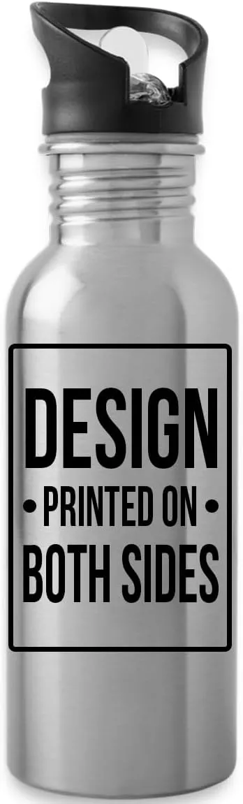 Flight Instructor Water Bottle Appreciation 20oz Funny Flight Instructors Day Gifts From Coworkers Staff Men Women Bottle White