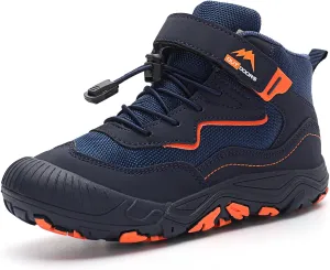 FLIOZY Hiking Boots Boys Girls Walking Shoes Kids Anti Collision Non Slip Hiking Boot Outdoor Trekking Walking Sneakers