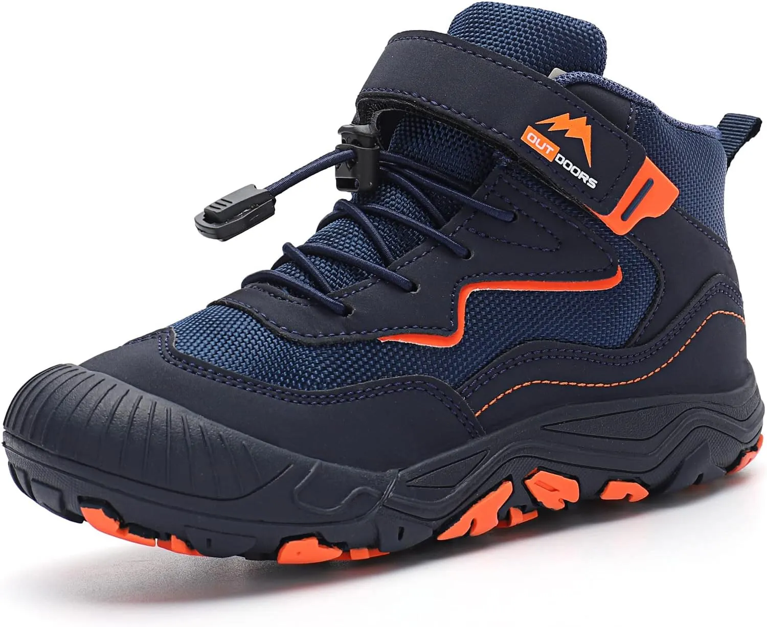 FLIOZY Hiking Boots Boys Girls Walking Shoes Kids Anti Collision Non Slip Hiking Boot Outdoor Trekking Walking Sneakers