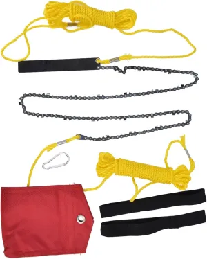 Folding Pocket Chainsaw, Ease of Use Foldable Compact for Outdoor Camping for Tree Pruning