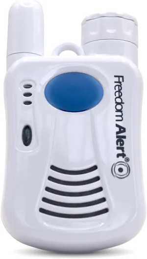 Freedom Alert, Landline Personal Emergency Device, 2-Way Call with Family and Police for Home Safety, Device for Seniors and The Elderly