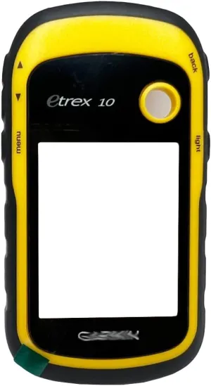 Front Case for Garmin eTrex 10 20 20X 30 30X Housing Shell Body Cover Handheld GPS Navigator Repair Replacement Accessories (eTrex 10 Yellow)
