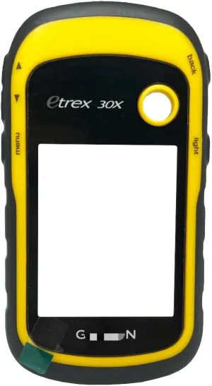 Front Case for Garmin eTrex 10 20 20X 30 30X Housing Shell Body Cover Handheld GPS Navigator Repair Replacement Accessories (eTrex 30X Yellow)