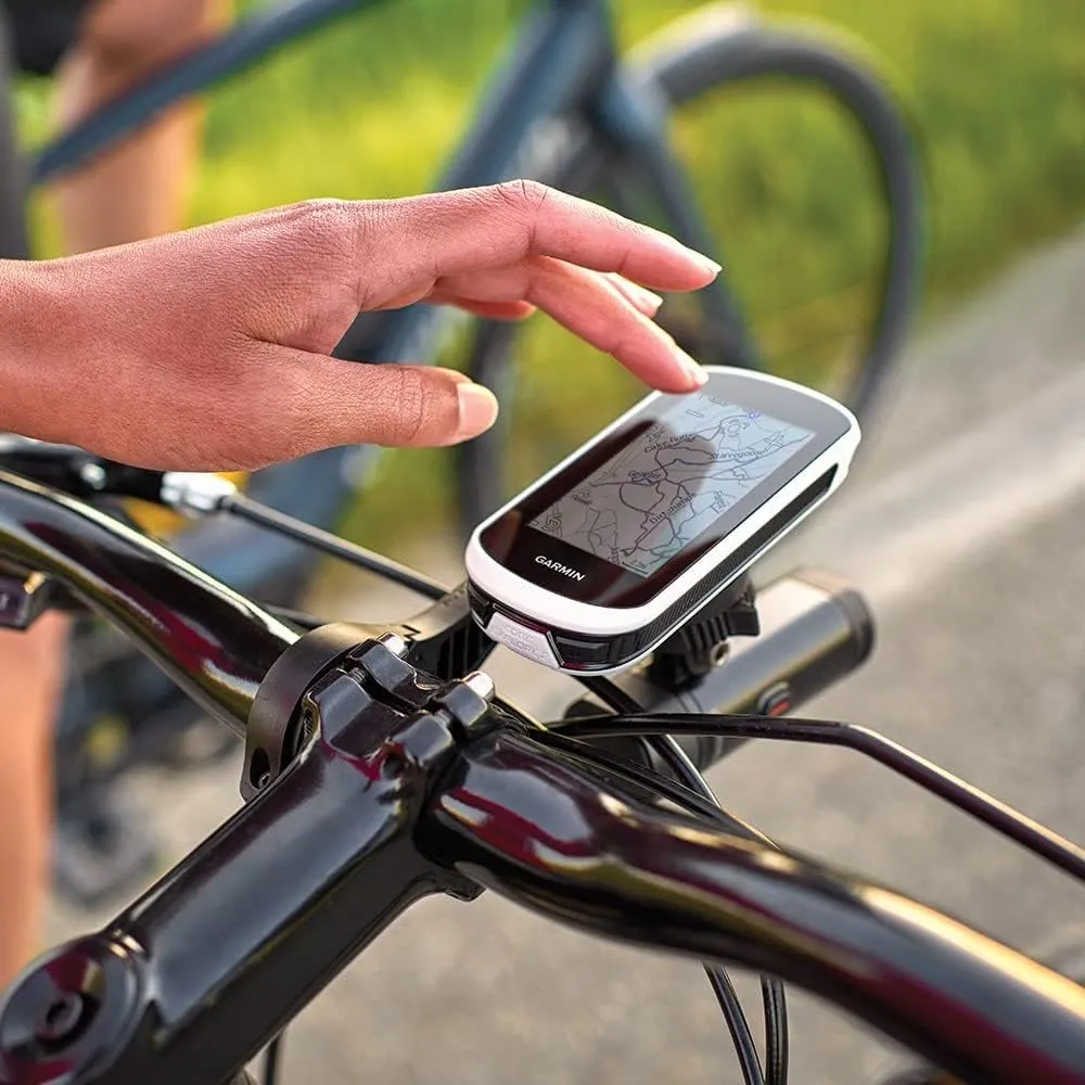 Garmin Edge Explore 2 (Power Mount) Bicycle Computer - Touchscreen & Easy to Use Cycling GPS, Maps, & Traffic Updates - Bundle with PlayBetter Tempered Glass Screen Protectors