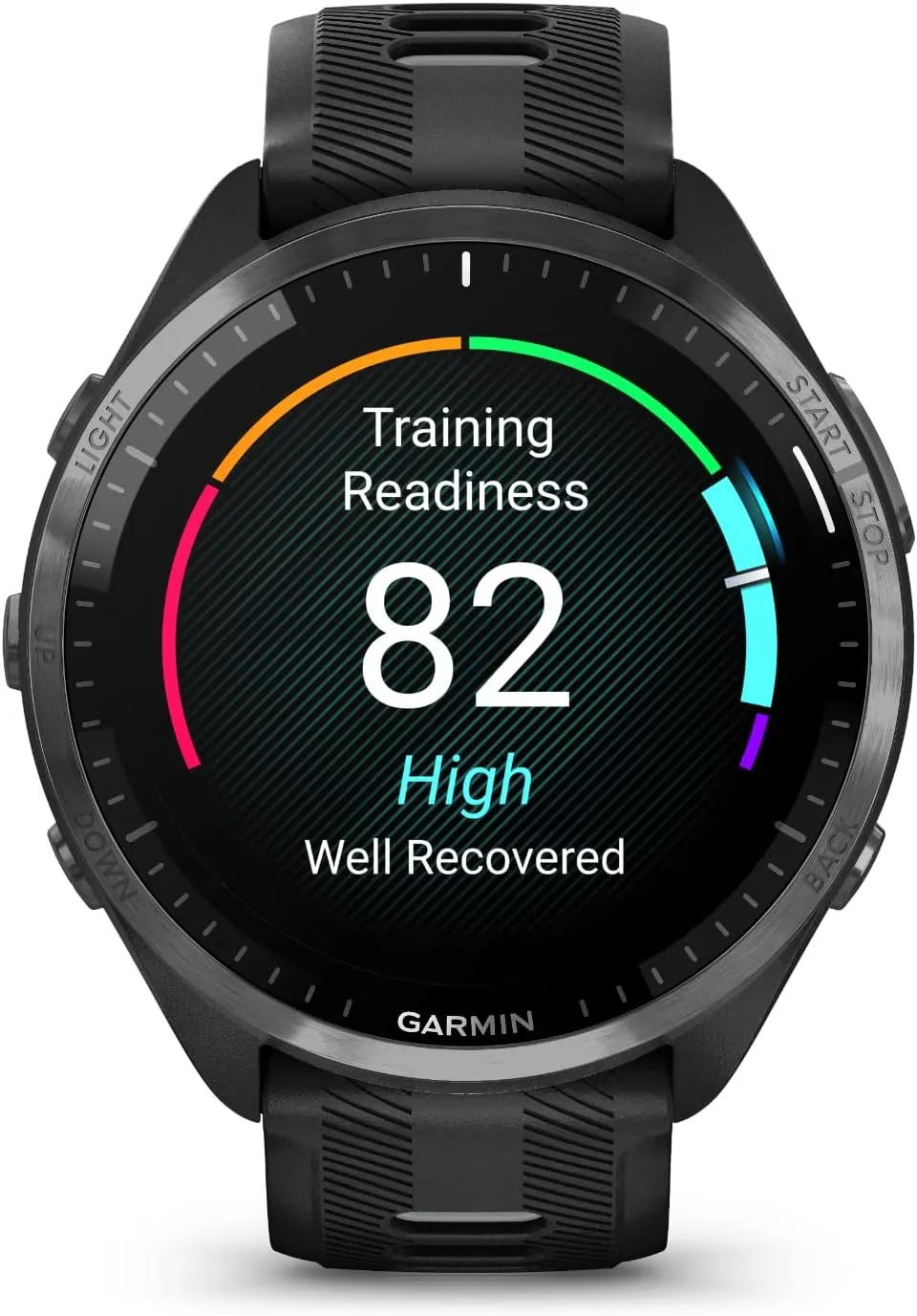 Garmin Forerunner 965 Advanced GPS Multisport Touchscreen Smartwatch, Black | Heart Rate Monitor, Training Stats, On-Device Workouts, Up to 13 Day Battery Life with Signature Series Charging Bundle