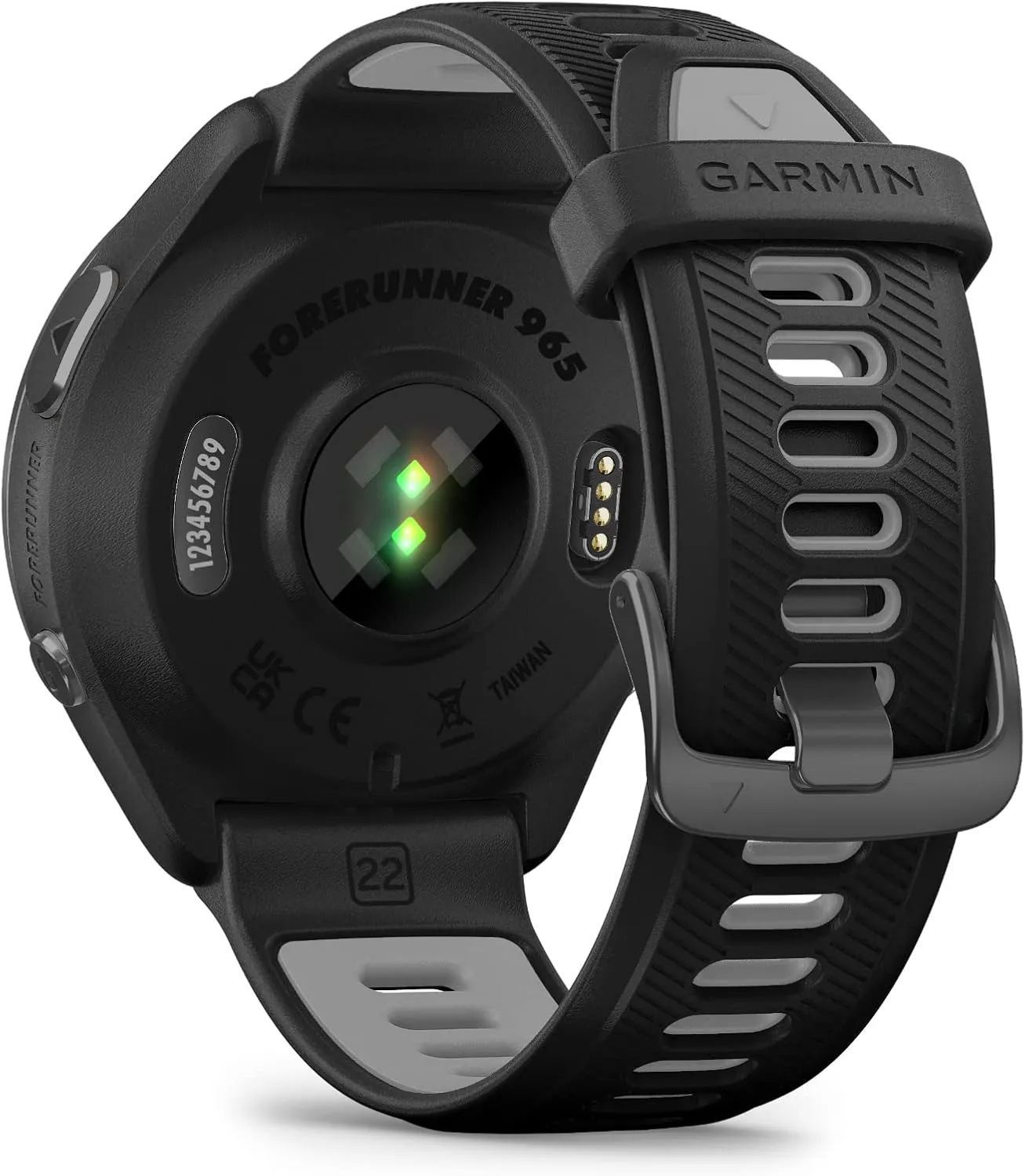 Garmin Forerunner 965 Advanced GPS Multisport Touchscreen Smartwatch, Black | Heart Rate Monitor, Training Stats, On-Device Workouts, Up to 13 Day Battery Life with Signature Series Charging Bundle