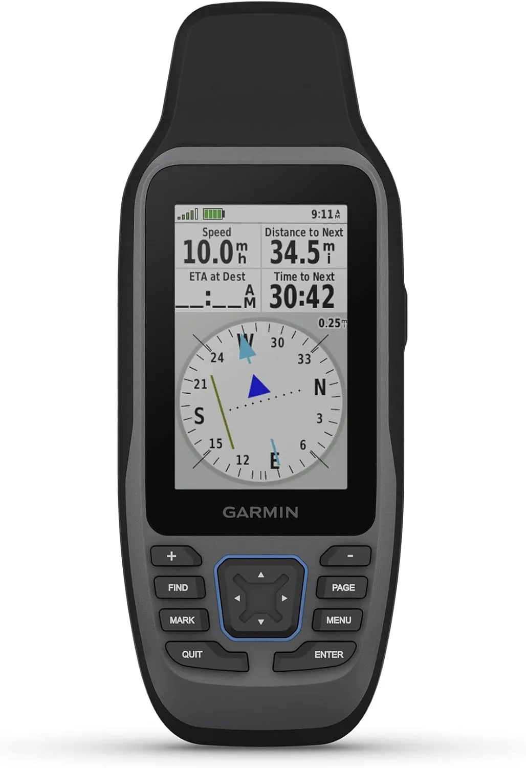 Garmin GPSMAP 79sc, Marine GPS Handheld Preloaded with BlueChart g3 Coastal Charts, Rugged Design and Floats in Water (Renewed)