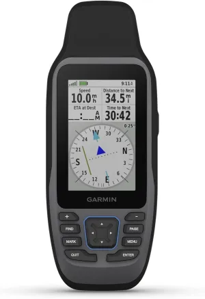Garmin GPSMAP 79sc, Marine GPS Handheld Preloaded with BlueChart g3 Coastal Charts, Rugged Design and Floats in Water (Renewed)