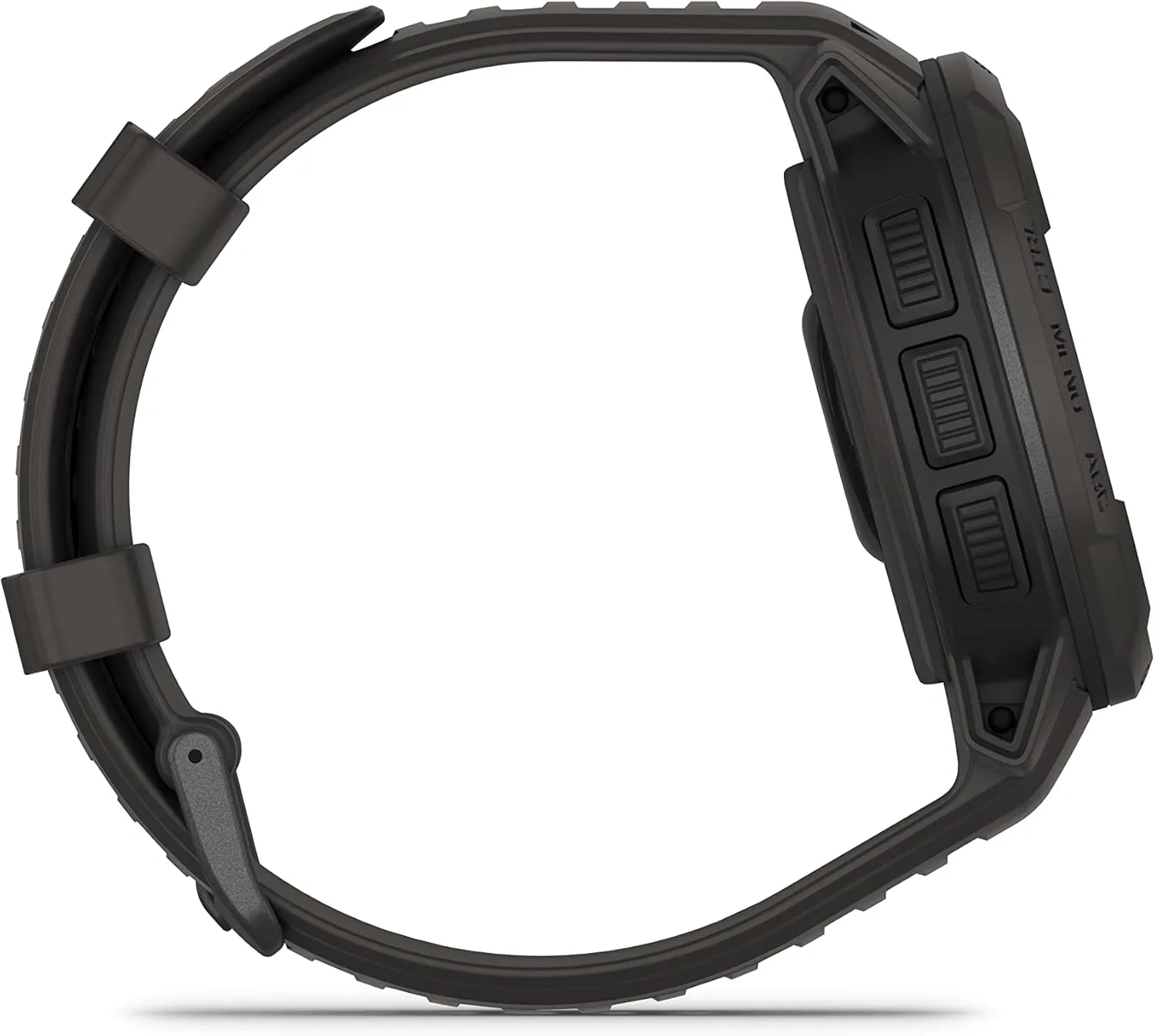 Garmin Instinct Crossover Solar, Rugged Hybrid Multisport GPS Smartwatch, Graphite | Heart Rate Monitor, Analog Hands, Digital Display, Up to 28 Day Battery Life with Signature Series Charging Bundle
