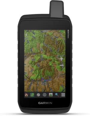Garmin Montana® 710, Rugged GPS Handheld Navigator with Large 5-inch Glove-Friendly Touchscreen, Satellite Imagery and Maps for Routing on Roads and Trails