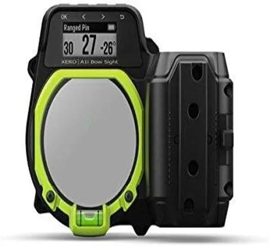Garmin Xero A1i Bow Sight, 2" Auto-Ranging Digital Bow Sight with Laser Locate, Dual-color LED Pins for Unobstructed Views, Right-Handed