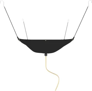 GARVIN Ceiling Leak Diverter Tarp, Heavy Duty 420D Oxford Roof Rain Diverter with 10ft Drain Hose, Rain Diverter for Roof Water Leak, Black 10' x 10'