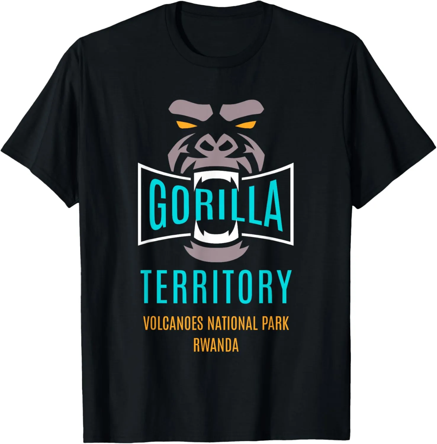 Gorilla Territory Volcanoes National Park Rwanda Gorilla T-Shirt
