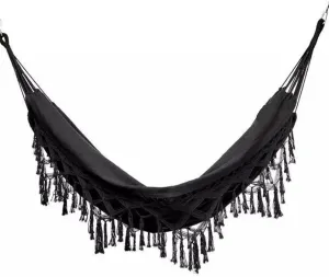 Hammock 200 * 150cm Travel Camping Hammock Durable Folding Hammock with Tassels Portable Hammock Camping for Indoor Portable Hammock