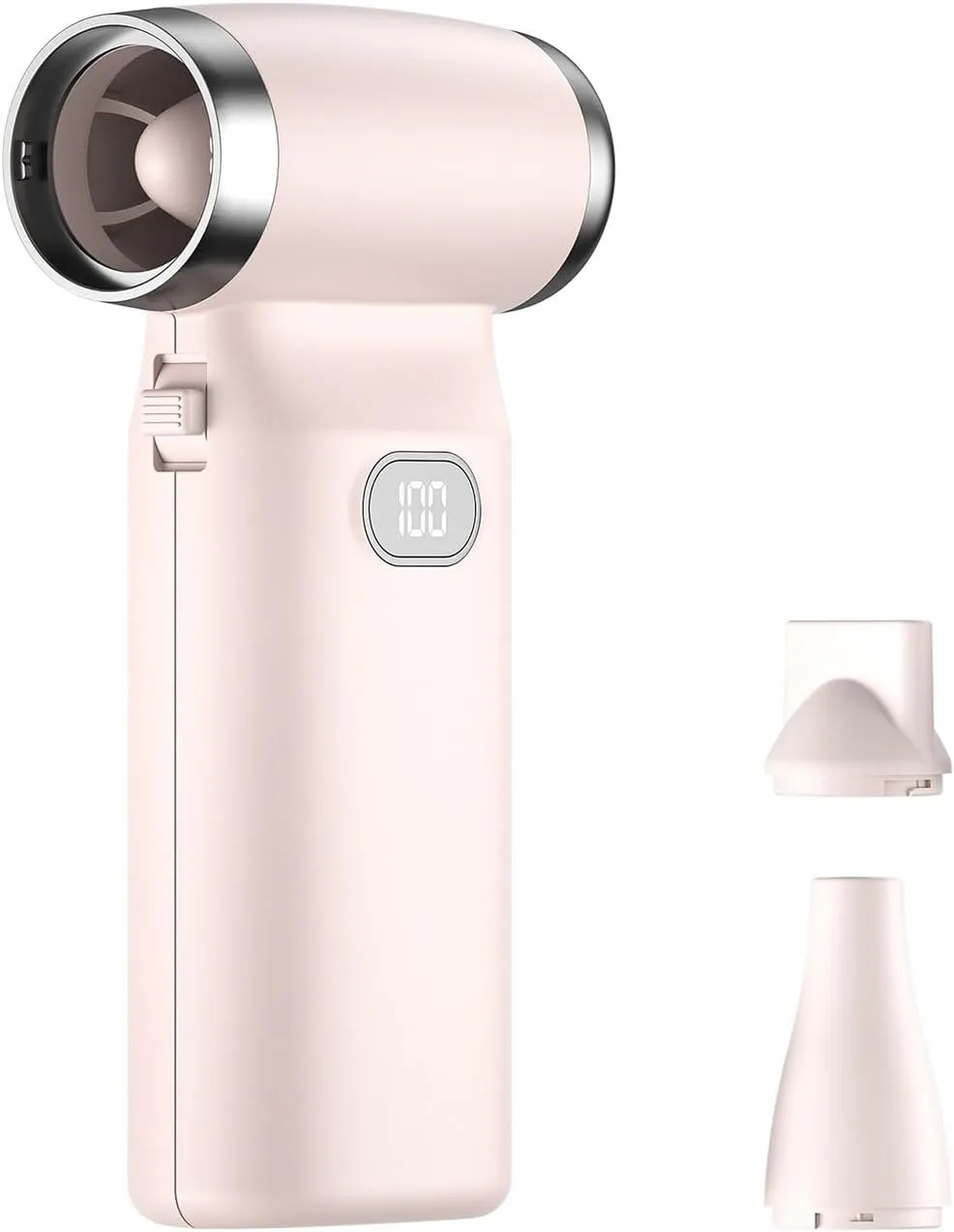 High-Speed（180000 RPM） Portable Handheld Turbo Fan 6000mAh Personal Mini Fan, Speed(1-100) Adjustable USB Powerful Rechargeable Fan for Men Women Kids Gifts, Home Travel Essential Hand Fan(Pink)