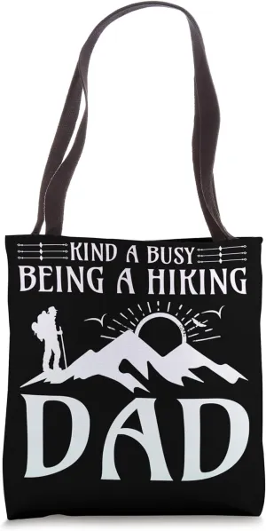 Hiking Saying, Mountain Lines, Alps Motif, Hiking. Tote Bag