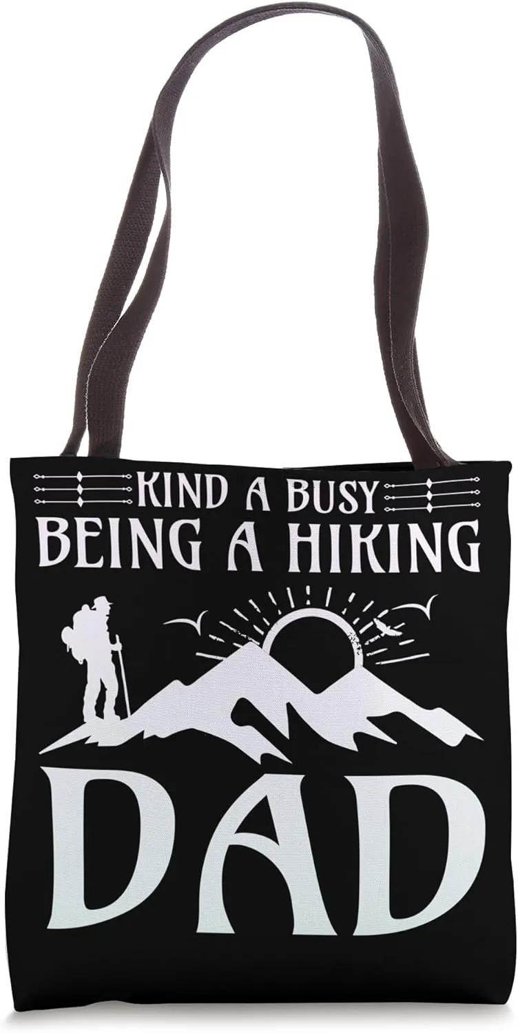 Hiking Saying, Mountain Lines, Alps Motif, Hiking. Tote Bag