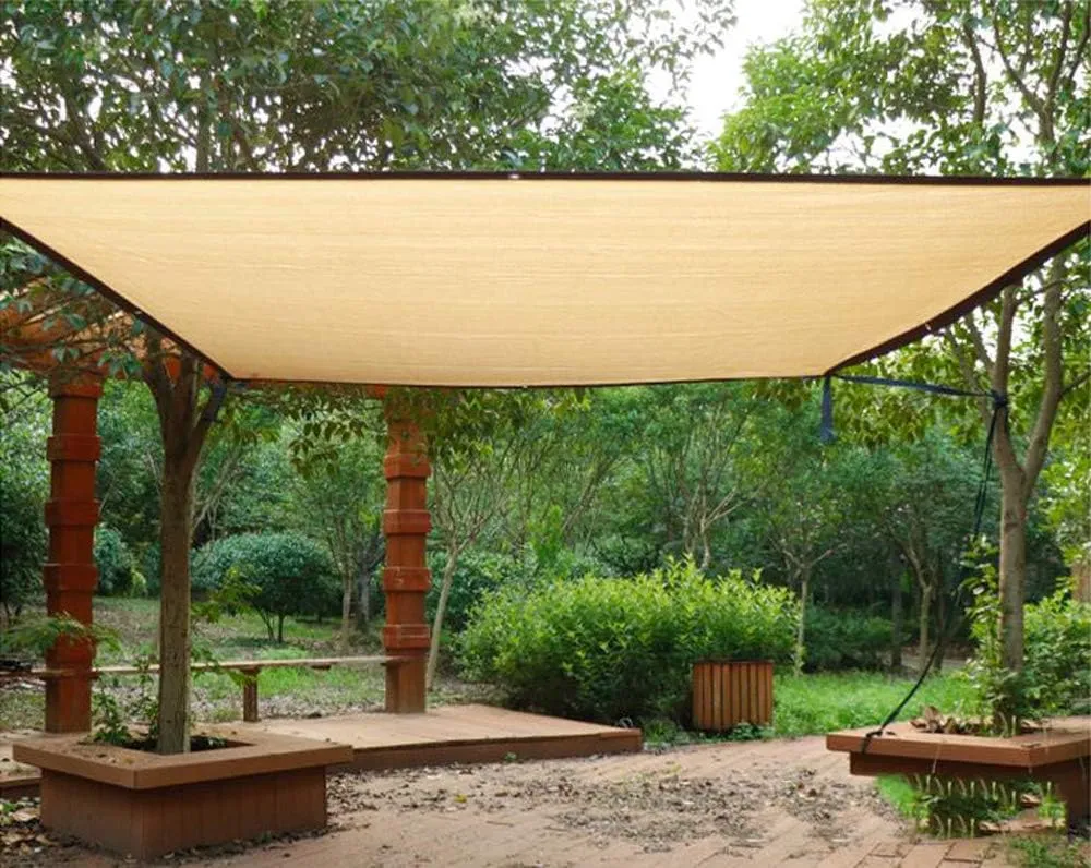 HomeABC Sun Shade Cloth Mesh Tarp 90% UV Block for Garden Flowers Plants Patio Lawn,6.5ftx13ft