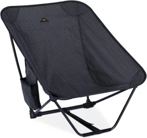 iClimb Low Ultralight Compact Camping Folding Chair with Side Pocket and Carry Bag