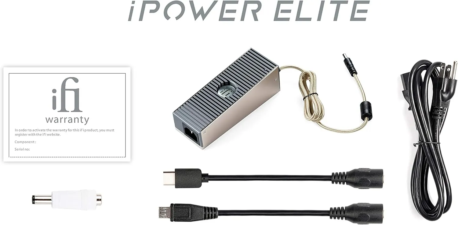 iFi iPower Elite Low Noise Power Supply Adapter (15V)
