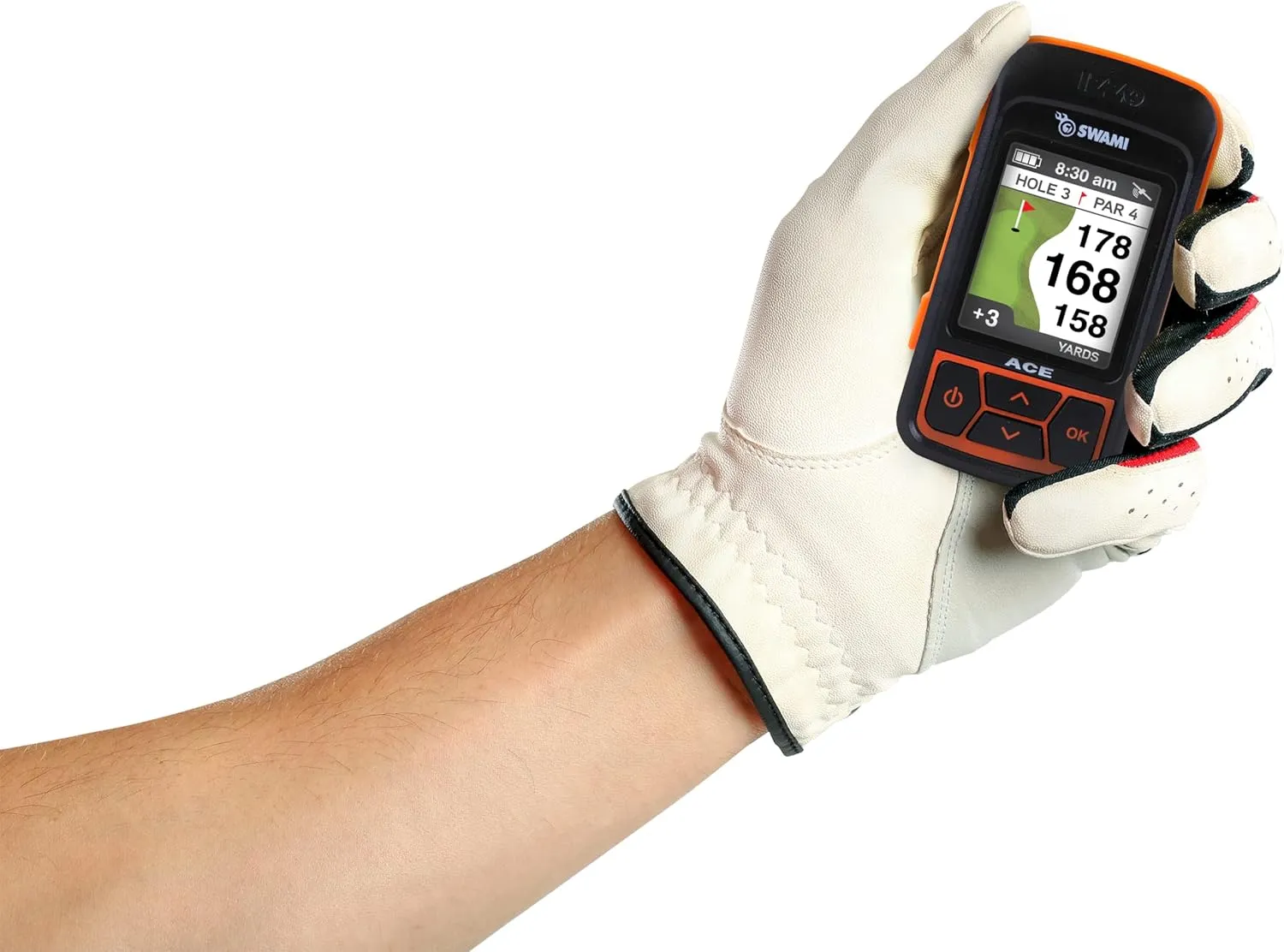 IZZO Golf Swami Ace Handheld Golf GPS Rangefinder