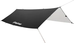 KingCamp Camping Tarp UPF50  Lightweight Tent Tarp Hammock Shade for Camping Trips, Fishing, or Picnics Portable Waterproof