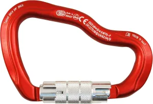 Kong Italy - Ferrata Carabiner Twist Lock - Red