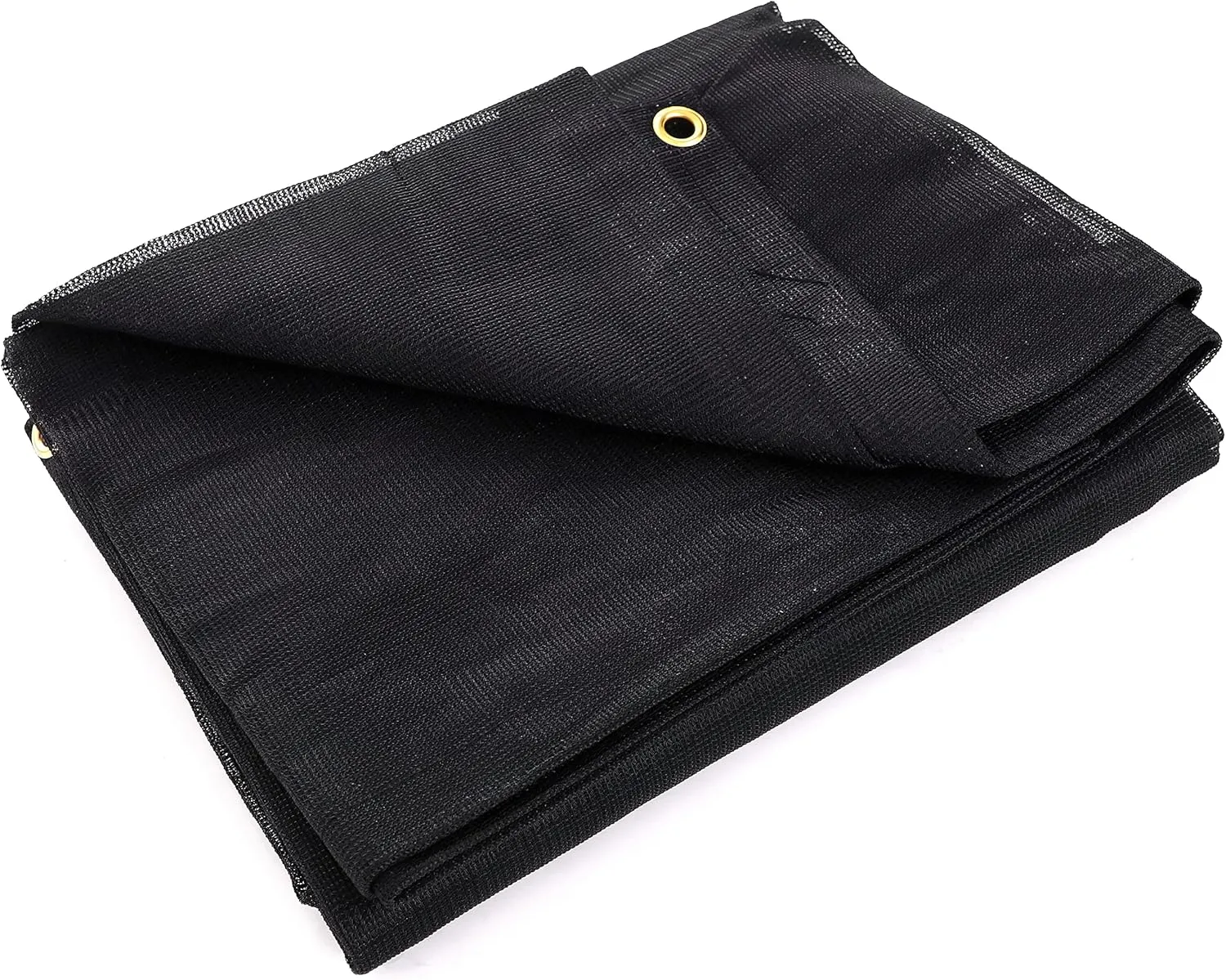 Kotap 8 x 18 Ft. Reinforced Shade/Truck Tarp for Debris Coverage, Partial Sun Coverage, Air Flow/Breathability Mesh, 6.5 oz/sq Yard, MESH-0818, Black (1-Pack)
