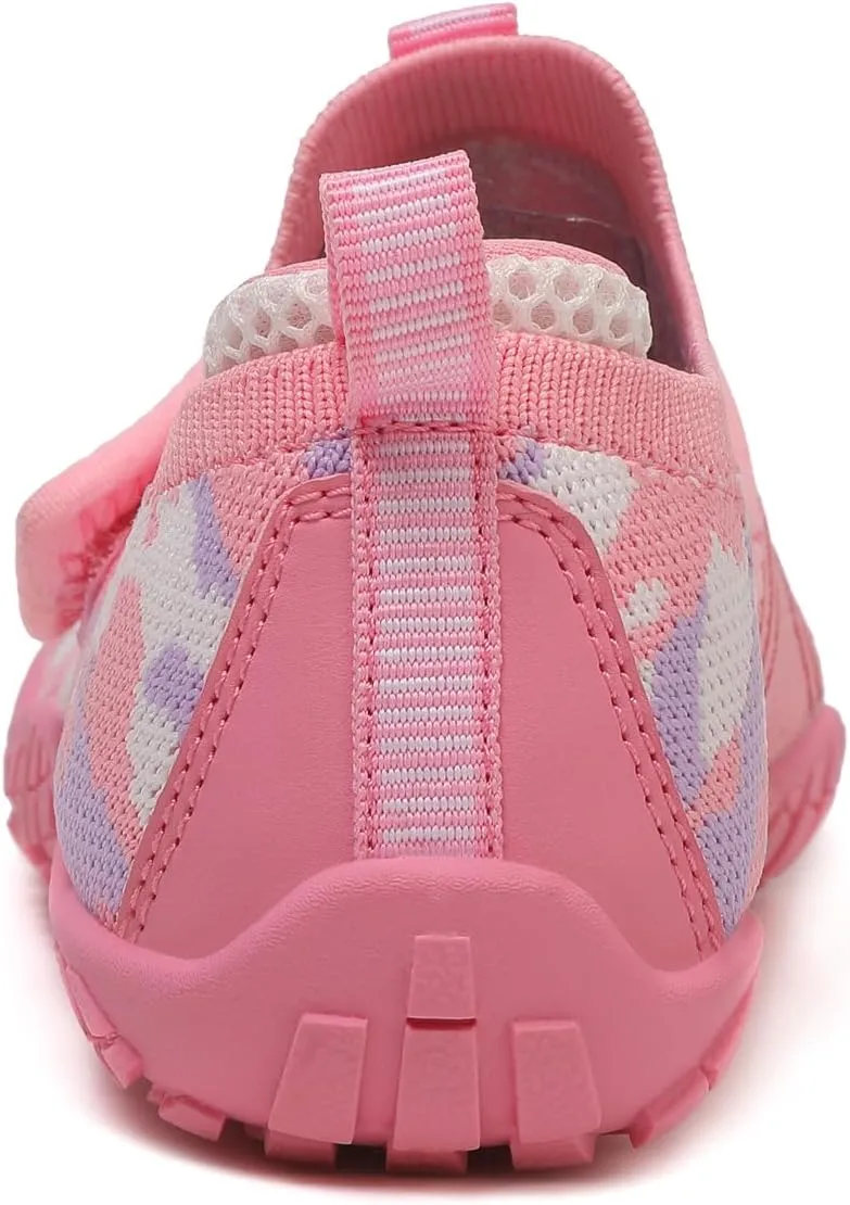 KUBUA Kids Hiking Water Shoes Boys Girls Barefoot Shoes Multifunctional Tennis Sneakers Toddler Little Big Kid
