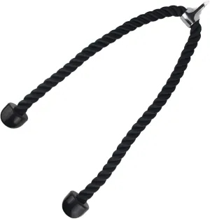 Long Tricep Rope for Home Gym Pulley System,46"/54" Rope Pull Down Attachment, Tricep Rope Cable Attachment, Tricep Pull Down Rope for Public Gym