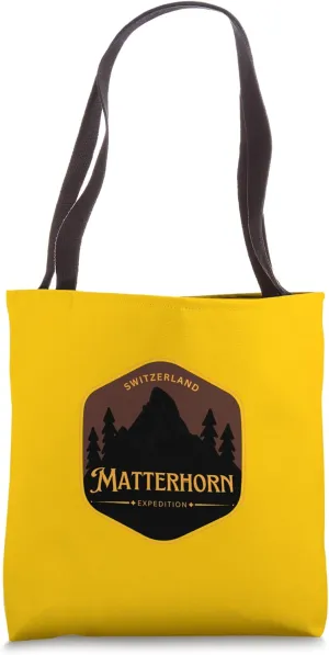 Matterhorn Ascent Switzerland Peak Horn Ligrat Zermatt Tote Bag
