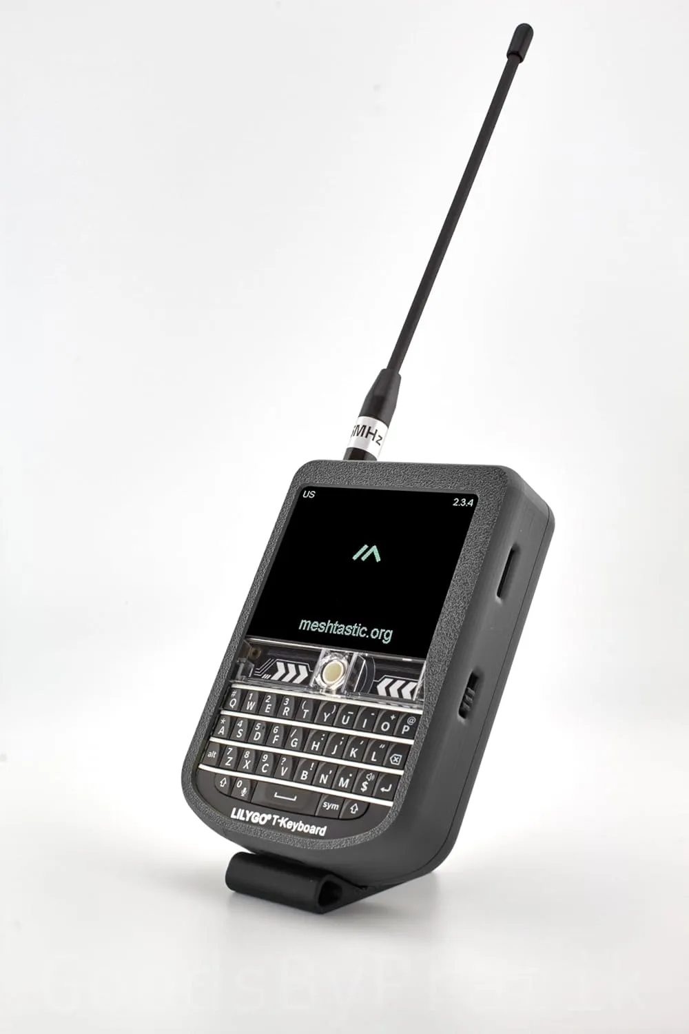 Meshtastic T-Deck Case with GPS Space, SMA Compatibility (Black)