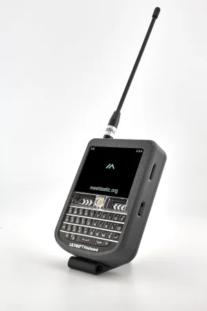 Meshtastic T-Deck Case with GPS Space, SMA Compatibility (Black)