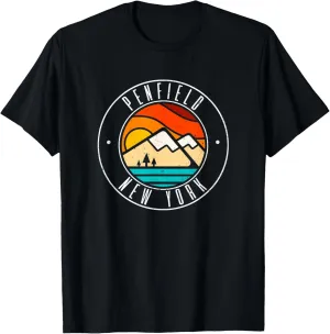 Minimalist Outdoors Penfield New York NY T-Shirt