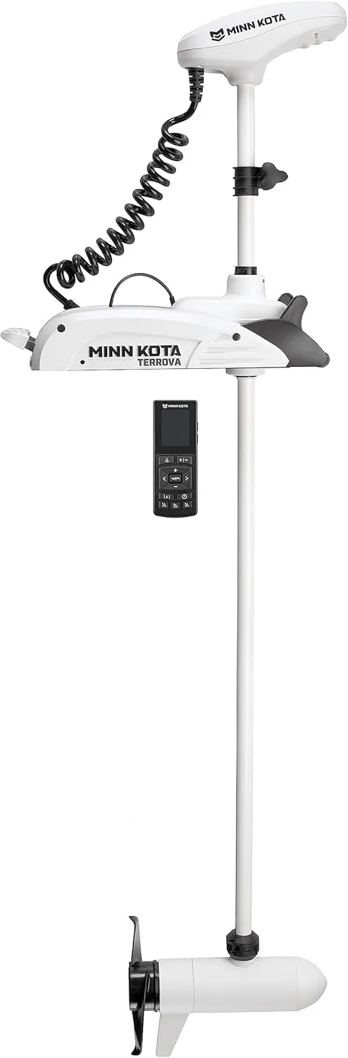 Minn Kota Riptide Terrova Bow-Mount Trolling Motor with GPS, Spot-Lock, 80 Lb. Thrust, 60 in. Shaft, Saltwater