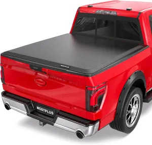 MOSTPLUS Roll-Up Soft Vinyl Truck Bed Tonneau Cover Compatible for 2009-2014 Ford F150 F-150 Styleside 5.5FT Bed -66inch