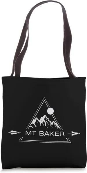 Mount Baker Cascade Mountains | Mt Baker Washington Gift Tote Bag