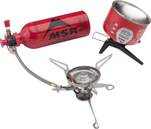 MSR WhisperLite Universal Compact Hybrid Fuel Camping and Backpacking Stove