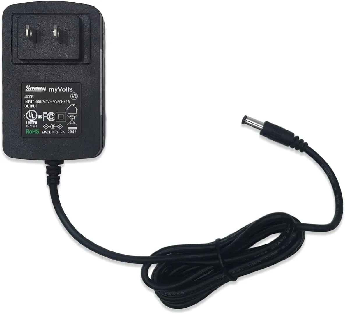 MyVolts 15V Power Supply Adaptor Compatible with Vax Gator H90-GA-B Handheld vac - US Plug