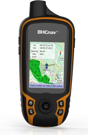 NAVA F30 Handheld GPS Units,Colorful Map Handheld GPS Navigation Device,Land Accuracy Surveying GPS Equipment for Outdoor Hiking Hunting Traveling Adventures