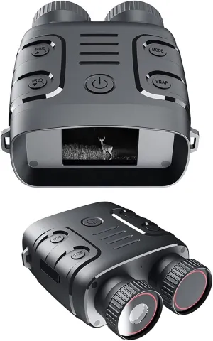 Night Vision Goggles,1080P Infrarednight Binoculars with 5X Digital Zoom, 2.4” LCD Display, for Hunting, Camping, Travel, Surveillance
