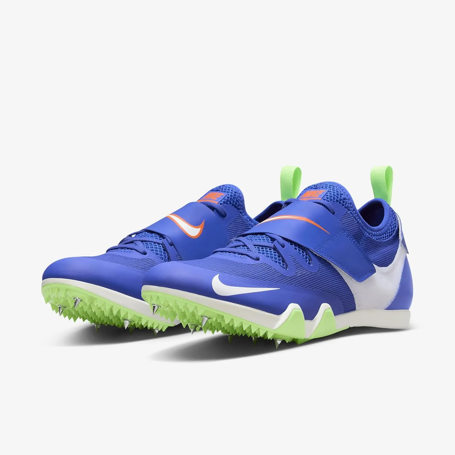 Nike Pole Vault Elite Track & Field Jumping Spikes (FZ9649-100, White/Barely Green/Electric Algae)