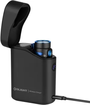 OLIGHT Baton4 Premium Edition EDC Flashlights 1300 Lumens with Type-C Charging Box, Powered by Rechargeable Battery, Small Bright Light IPX8 Waterproof for Emergencies, Outdoors (Black)