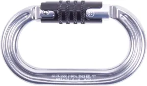 Omega Pacific Raider Aluminum Keylock 3-Stage Quik-Lok Gun Metal - Certification: NFPA 2500 (1983), 2022 ED Technical Use