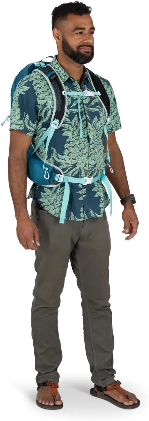 Osprey Talon Earth 22L Unisex Hiking Backpack, Deep Ocean Blue