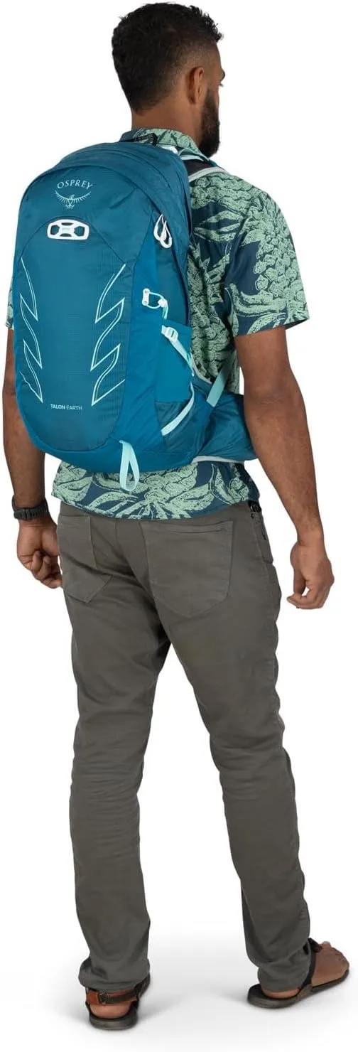 Osprey Talon Earth 22L Unisex Hiking Backpack, Deep Ocean Blue