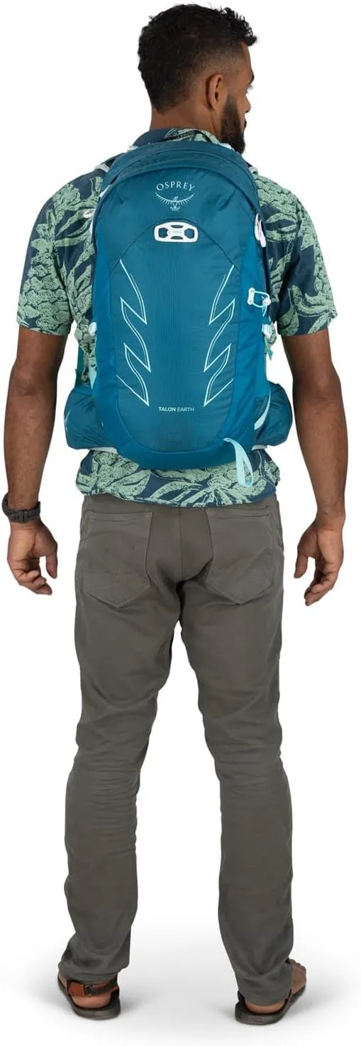 Osprey Talon Earth 22L Unisex Hiking Backpack, Deep Ocean Blue