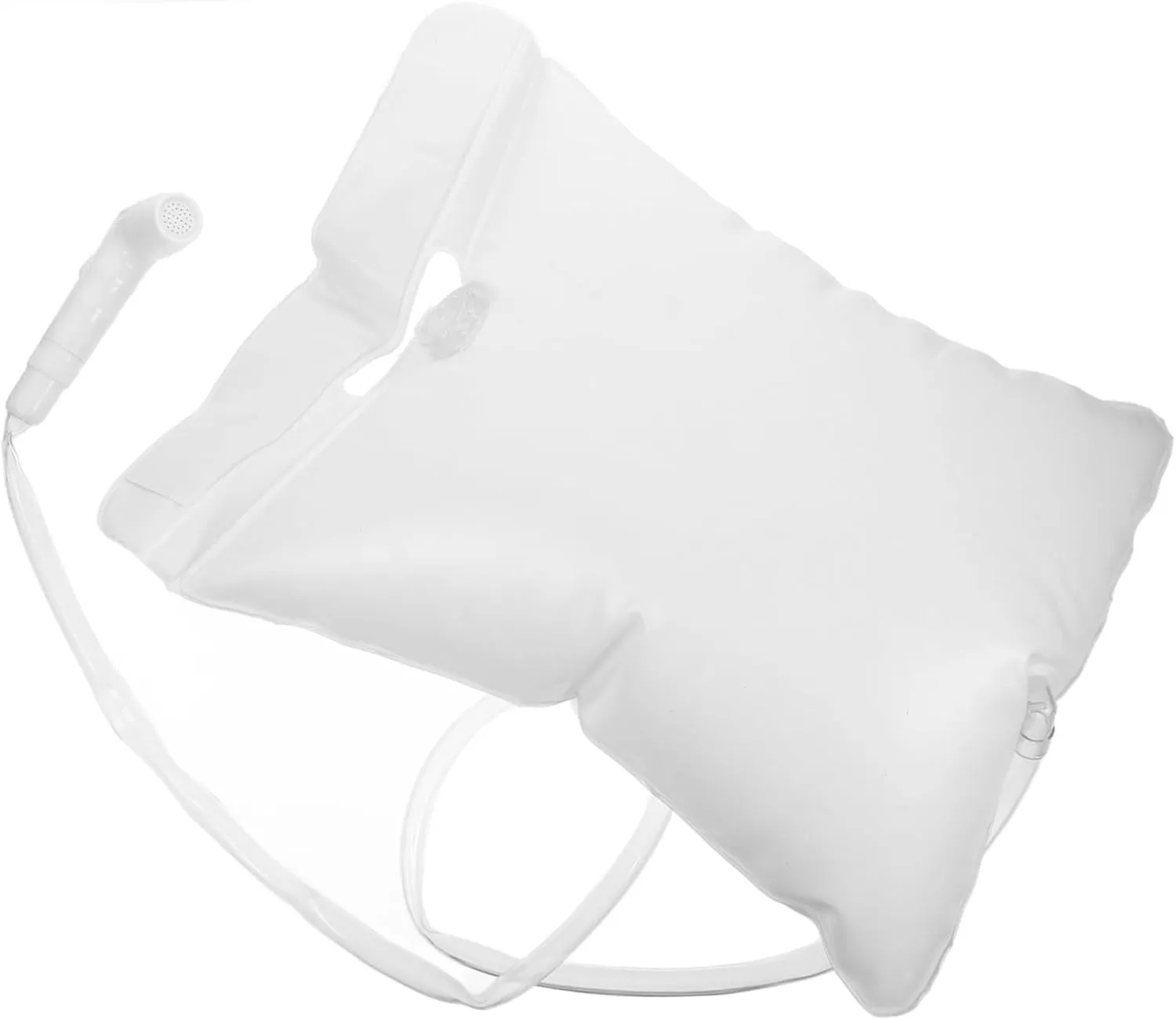 Outdoor Portable Shower Bag Lightweight Water Carrier for Camping Hiking and Emergency Use Durable Plastic Design with Water Tube for Easy Access